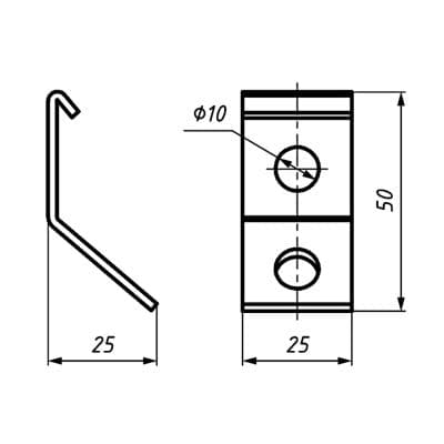 Кабели Кронштейн анкерный CA 16 NILED 10800241 Кабели Кронштейн анкерный CA 16 NILED 10800241