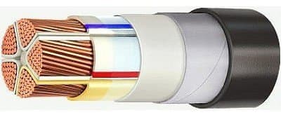 Кабели ВВГнг-FRHF 4х6+1х4