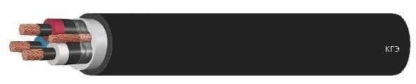 Кабели КГЭ 3х25+1х10+1х10 Кабели КГЭ 3х25+1х10+1х10