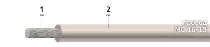 Кабели МС 16-13 1х0,12 Кабели МС 16-13 1х0,12